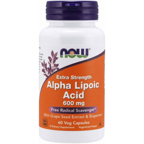 NOW ACIDO ALPHA LIPOIC 600MG CAP X 60